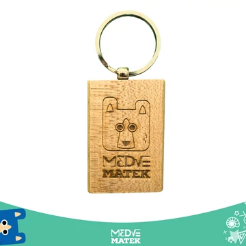 Medve Matek kulcstartó