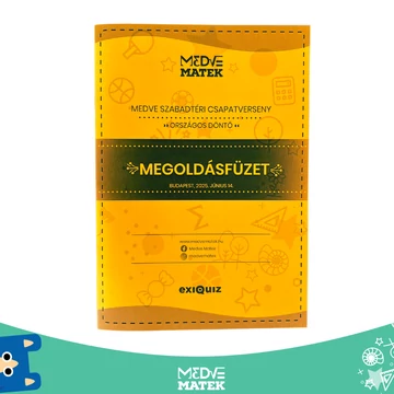 Medve Matek országos döntő 2025 - megoldásfüzet